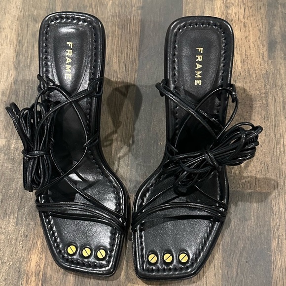 Frame Le Doheny Ankle Strap Heel NWOT Size 37.5 - Picture 7 of 7